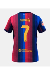 Barcelona Fermin Lopez #7 Fotballdrakt Hjemme Klær 2026-27 Korte ermer